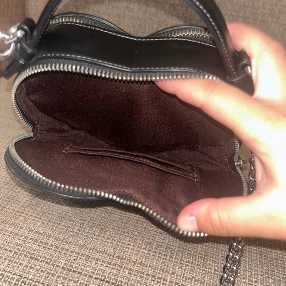 Coach Heart Crossbody Purse In Signature Canvas With Heart Print CP022 - Picture 7 of 11